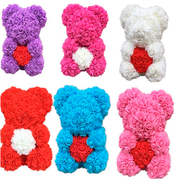 regalos de san valentin oso de rosas