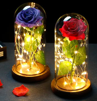 regalos de san valentin rosas con led